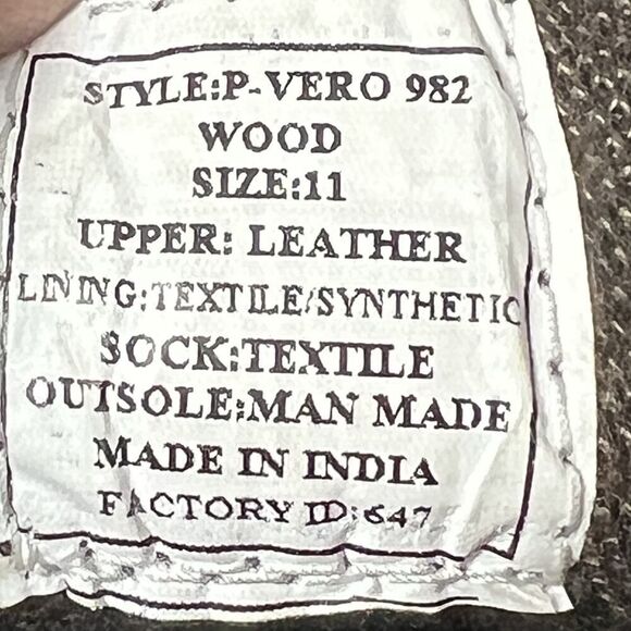 Steve Madden Brown Leather Chukka Boots Mens Sz 11 Combat Lace Up Comfort Casual - Picture 10 of 12